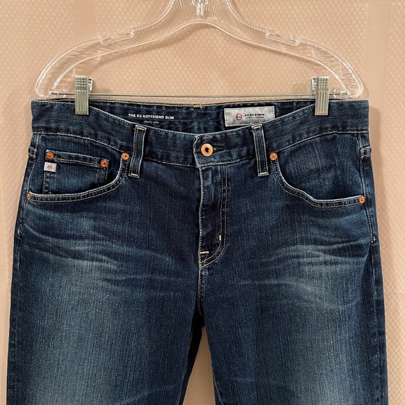 AG Adriano Goldschmied Ex Boyfriend Slim Slouchy Jeans size 31R - Picture 4 of 16